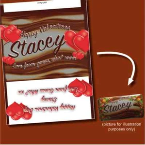 ENVOLTURA DE BARRA DE CHOCOLATE PERSONALIZADA PARA GALAXIA DÍA DE LA MADRE DE SAN VALENTÍN REGALO AMOR - Imagen 1 de 1