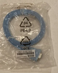 CONSOLA DE CABLE CISCO 6 FT 1401-01B7000 CONTROL - Imagen 1 de 2