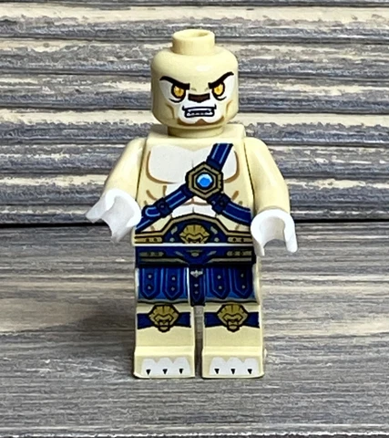Lego Planet Of The Apes Figure Man Soldier Tan Body Blue Suit Replacement Parts Cover