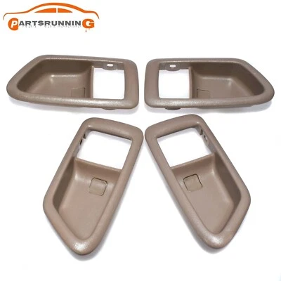 Manija de puerta interior moldura delantera trasera izquierda derecha beige para Toyota Camry 1997-2001 Foto 1 de 4