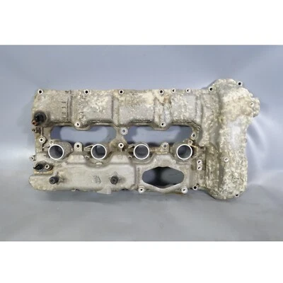 BMW F01 750i F12 650i N63 Turbo V8 2009-2014 2 cubierta de válvula izquierda dañada OEM Foto 1 de 4