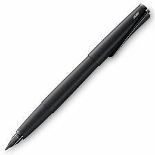 LAMY Studio Lx Fountain Pen in All Black - Medium Point - L66ALBKM