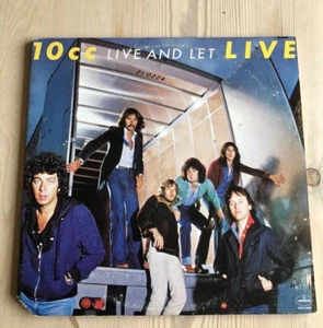 10cc : Live and Let Live Vinyl LP US Pressing VGC - Picture 1 of 3