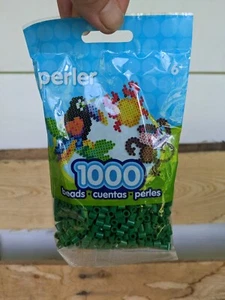 Perler 1000 Count Bag Dark Green Beads, New, Sealed, Ages 6+ Arts-Crafts-Hobbies - Picture 1 of 9