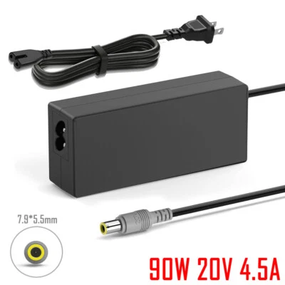 90W AC Adapter Charger For IBM Lenovo ThinkPad R60 R60e R61 R61e R61i Power Cord - Image 1 of 4