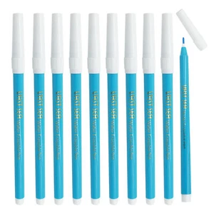 10pcs Water Erasable Pens Fabric Marking Pencil Grommet Ink Soluble Markers - Picture 1 of 12