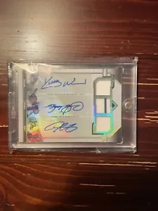 2021 Topps Triple Threads Auto Jersey Relic Kerry Wood Sammy Sosa Derrek Lee /36 - Picture 1 of 1