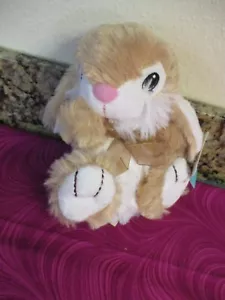 DanDee Plush Honey Bunny 7" Stuffed Animal Floppy Ears Hopster Easter Rabbit NWT - Picture 1 of 6