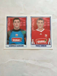 Figurina Merlin's Calcio 99 Gabriele Aldegani Paolo Annoni N. 504 Monza - Picture 1 of 1
