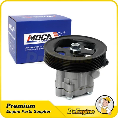 Bomba de dirección asistida con polea para Nissan TITAN Armada Pathfinder 2004-2010 5,6 L  Foto 1 de 4