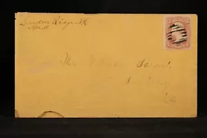 New Hampshire: Loudon Ridge 1860s #65 copertina, Ms, DPO Merrimack Co - Foto 1 di 2