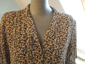 Kleid " NOA NOA " Midi / Blusenkleid Mille Fleurs Kurzarm Gr.38/40 - Bild 1 von 9