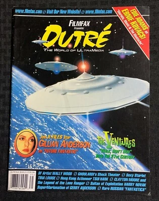 1996 OUTRE Filmfax Magazine #8 VG+ 45 X-Files Gillian Anderson / Wally Wood - Image 1 of 3