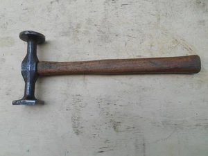 VTG AUTO BODY HAMMER 1-3/4" ROUND FACE & 1-1/2" SQUARE FACE - Picture 1 of 5