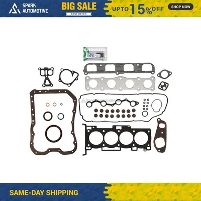 Full Gasket Set Fit 06-09 Hyundai Sonata Kia Optima Rondo 2.4 DOHC G4KC - Image 1 of 4