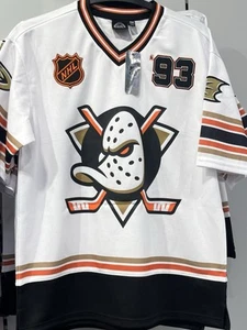 Top in jersey di rete NHL Anaheim Ducks o berretto basebell taglia UK XS-2XL - Foto 1 di 11