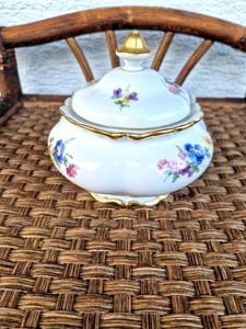 Antike Deckel Dose Lindner Kueps Bavaria Relief Gold Rand N 97/14 419 SR - Bild 1 von 11