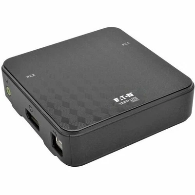 Eaton Tripp Lite Series 2-Port DisplayPort KVM Switch 4K 60 Hz with Audio, Cable - Image 1 of 4