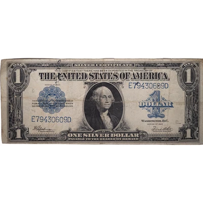1923 $1 Silver Certificate ~ Circulated - Image 1 of 2