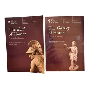 Great Courses The Iliad & Odyssey of Homer Sealed DVDs Elizabeth Vandiver Set - Picture 1 of 5