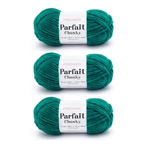 Konvolut 3 - Premier Yarns Parfait Chunky Yarn - Emerald 1150-30 - Bild 1 von 2
