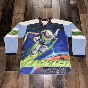 Disney Store Jungen Buzz Lightyear Hockey Trikot Größe L Neu - Bild 1 von 9
