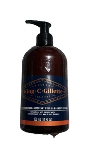 Jabón facial y barba King C. Gillette, infundido con agua de coco 11 FL oz. - Imagen 1 de 1