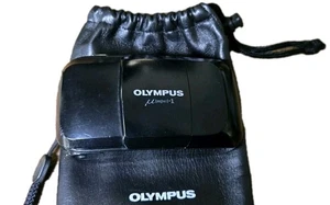 Olympus μ mju AF analoge Kompaktkamera 35 mm f3,5 schwarz JAPAN - Bild 1 von 5