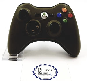 Microsoft XBOX 360 Wireless Original Controller Gamepad - Dunkelgrün - Bild 1 von 5