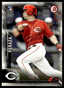 2016 Bowman Jose Peraza Rookie Cincinnati Reds #128 - Picture 1 of 2