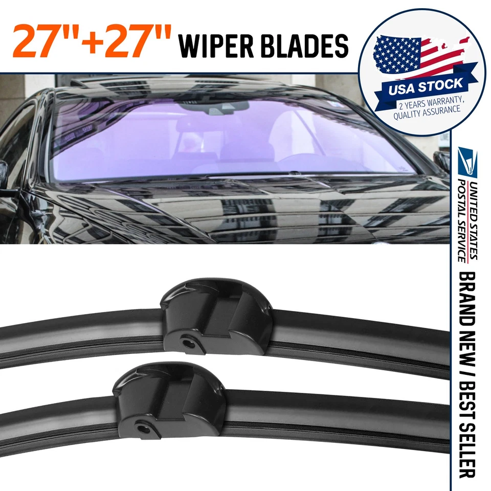 27"+27" Replacement Windshield Wiper Blades For Mercedes-Benz S65 AMG 06-13 - Изображение 1 из 4