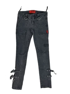 Tripp NYC Black Skinny Jeans Pants Size 5 Goth Grunge - Picture 1 of 9