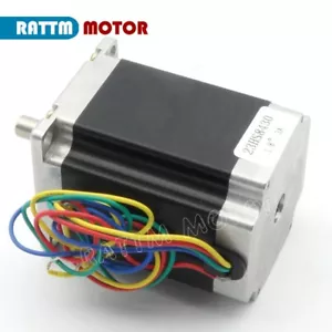 Motor paso a paso CNC Nema23 76 mm 270 oz 3A para fresado de enrutador CNC impresora 3D - Imagen 1 de 6