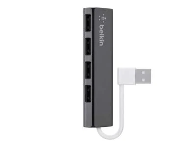 Belkin Ultra-Slim 4-port USB Hub - Image 1 of 4