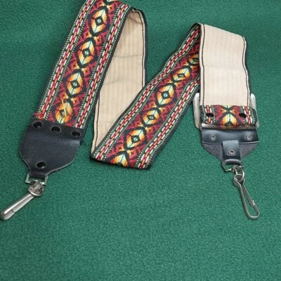 Vintage Adjustable Camera Strap Native southwestern pattern Pentax Canon Minolta - Image 1 of 4