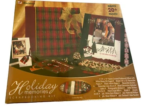 Holiday Memories Scrapbooking Kit 12 x 12" Album 20 Pages Westrim Crafts Sealed - Picture 1 of 10