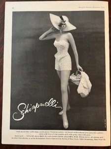 Anuncio de traje de baño Schiaparelli años 50 1954 - Imagen 1 de 1