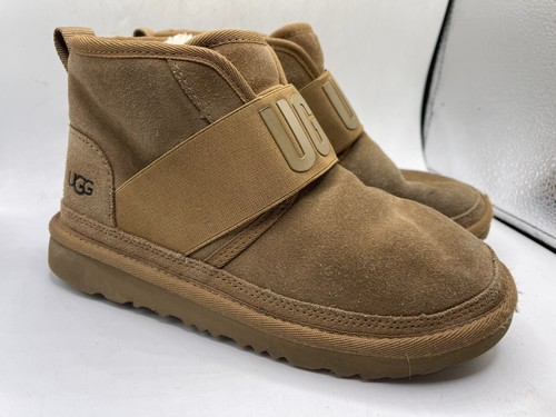 Stivaletti UGG 110703k Tan Castagno Neumel II Grafici Giovani Taglia US 3