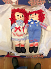 Peluche 100th Anniversary Raggedy Ann & Andy poupées 12 pouces par Aurora - comme neuf dans leur boîte