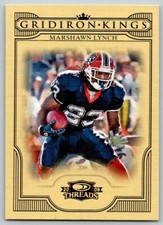 2008 Donruss Threads Pro Gridiron Kings Marshawn Lynch Buffalo Bills #PGK-31