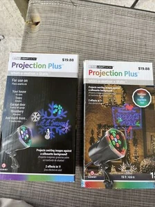 Gemmy LED Lightshow Projection Plus Whirl a Motion + Static. - Picture 1 of 5