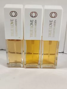 Elizabeth Arden True Love Toilette Perfume Spray TRAVEL SIZE .33 FL OZ Lot Of 3 - Picture 1 of 1