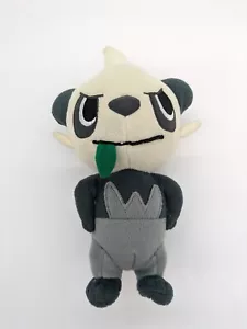 Tomy Pokemon Pancham Plush 8" Gray White Stuffed Animal Toy Figure - Picture 1 of 8
