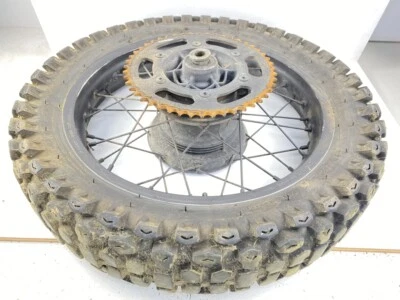 87 Honda XL600 XL 600R roda traseira aro pneu cubo raios roda dentada transportadora 17 x 2,50 - Imagem 1 de 4