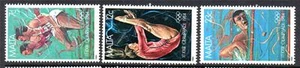 MALTA MNH 1984 SG742-744 JUEGOS OLÍMPICOS - JUEGO DE 3 LOS ÁNGELES - Imagen 1 de 1