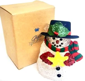 Avon CHILLY SAM Snowman NIGHT LIGHT 1999 VINTAGE Light-up Christmas Kitsch NIB - Picture 1 of 10
