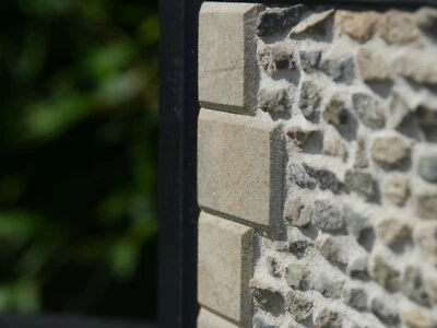 STACEY'S MINIATURE MASONRY 50 Stacey's Maßstab 1:12 ECHTER STEIN Miniatur Quoin Steine für Puppenhäuser