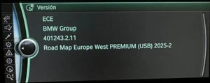 BMW Road Map Europe PREMIUM W/E 2025-2 (Download map+Code/descarga mapas+codigo) - Imagen 1 de 2