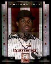 2008 Donruss Elite Extra Edition Signature Status #62 Kenny Gilbert Auto /50