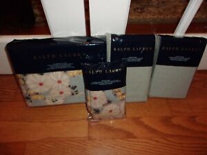 NIP Ralph Lauren Cassie Anitra Floral Full/Queen Duvet Cover & Shams Set 5PC